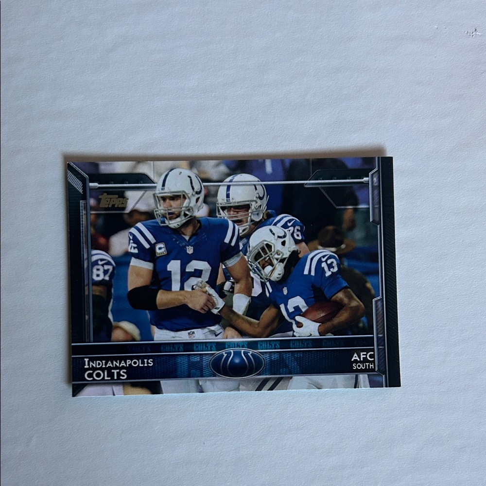 Topps Indianapolis Colts Trading Card
